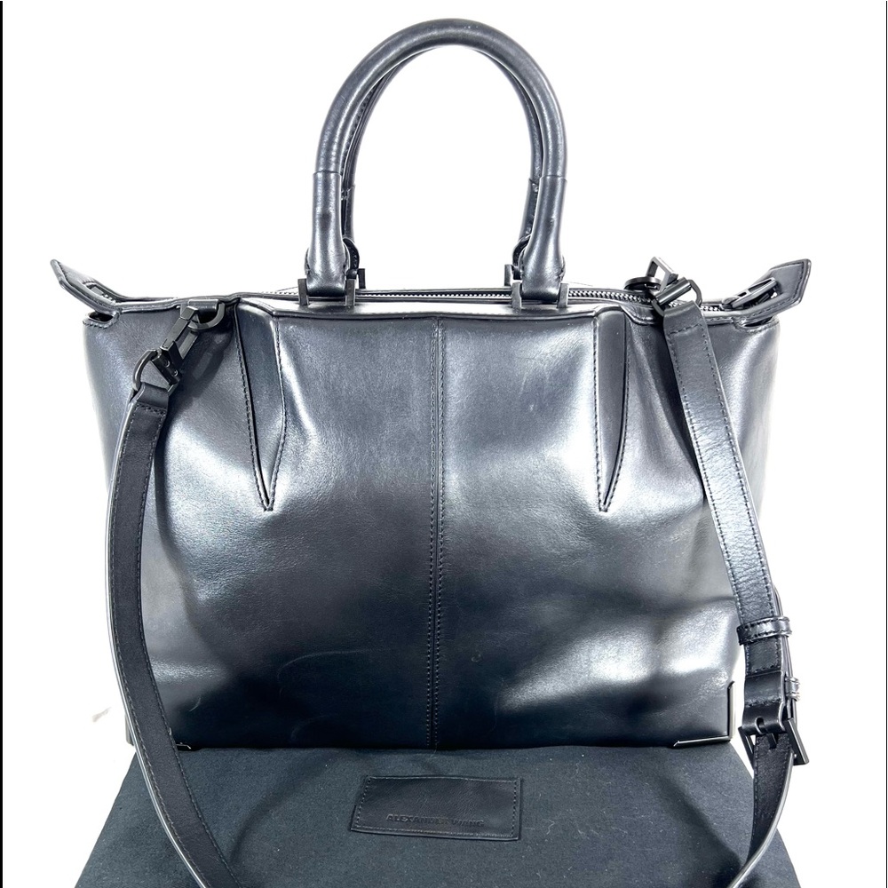 Alexander Wang Black Leather Satchel